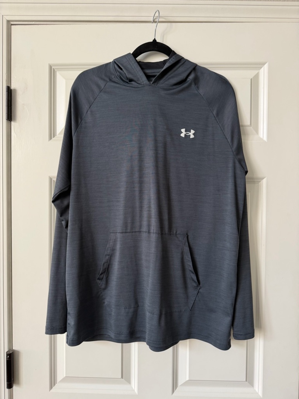 Under Armour Dark Gray Hooded Pullover Sweatshirt
